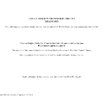 CD 10 : Great Horton Methodist Circuit - Blackburn Supplement